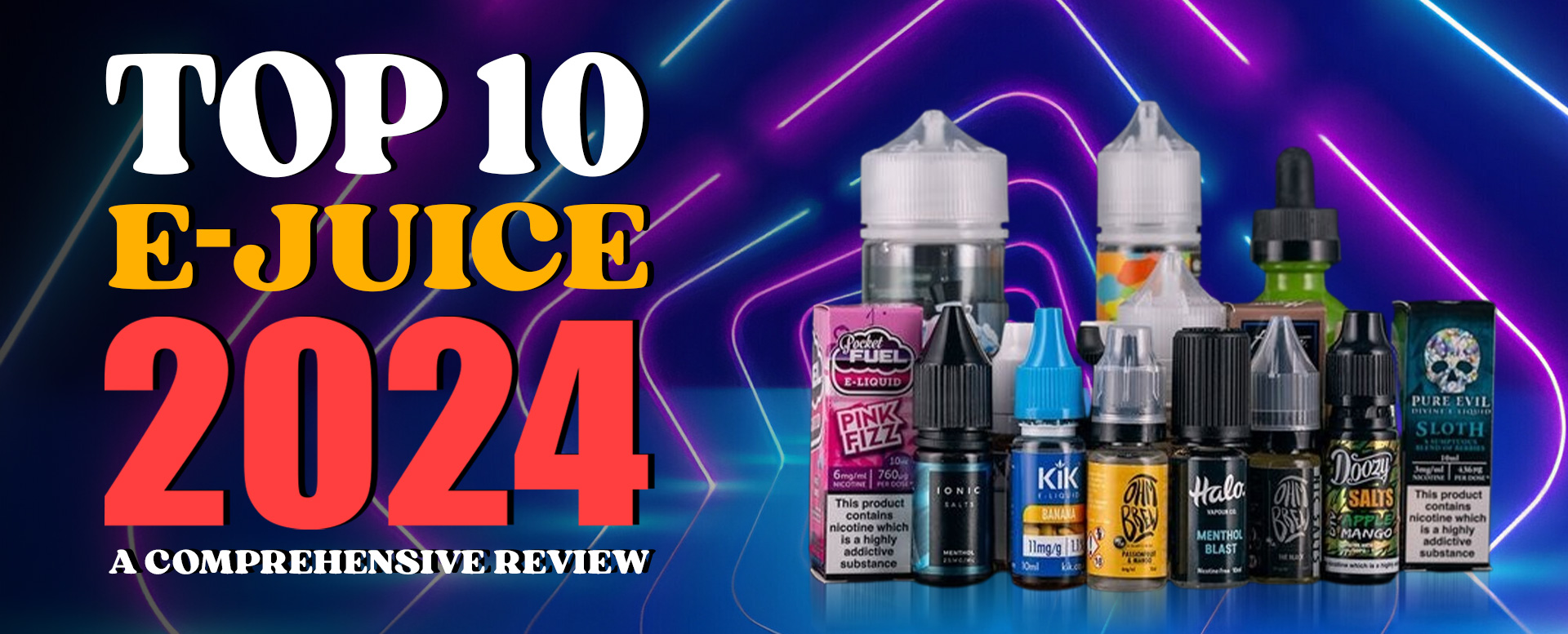 Top 10 eJuice Flavors of 2024: A Comprehensive Review